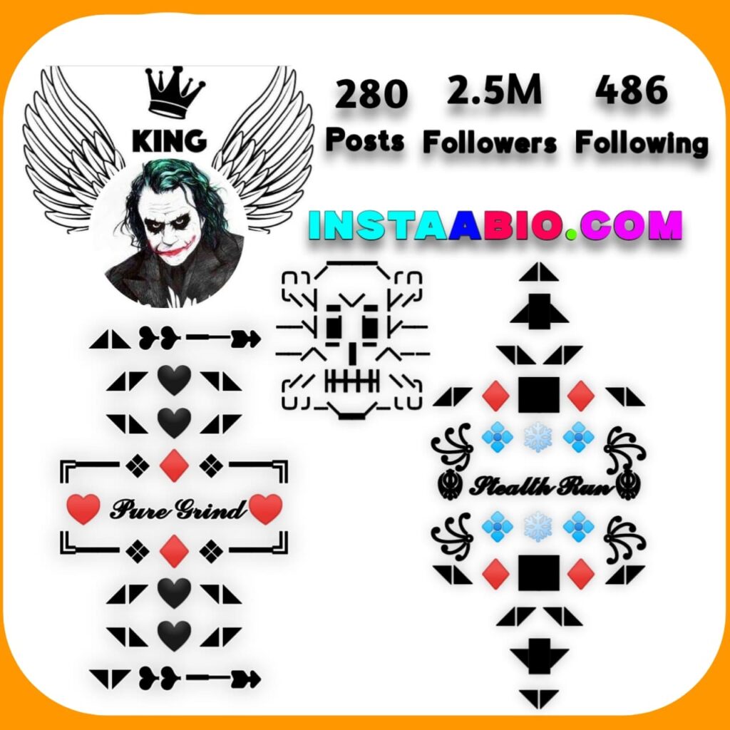 VIP Instagram Bio for Boys & Girls Attitude Stylish 𒆜𝓬𝓸𝓹𝔂𒆜 Trending Instagram Bio For Boys