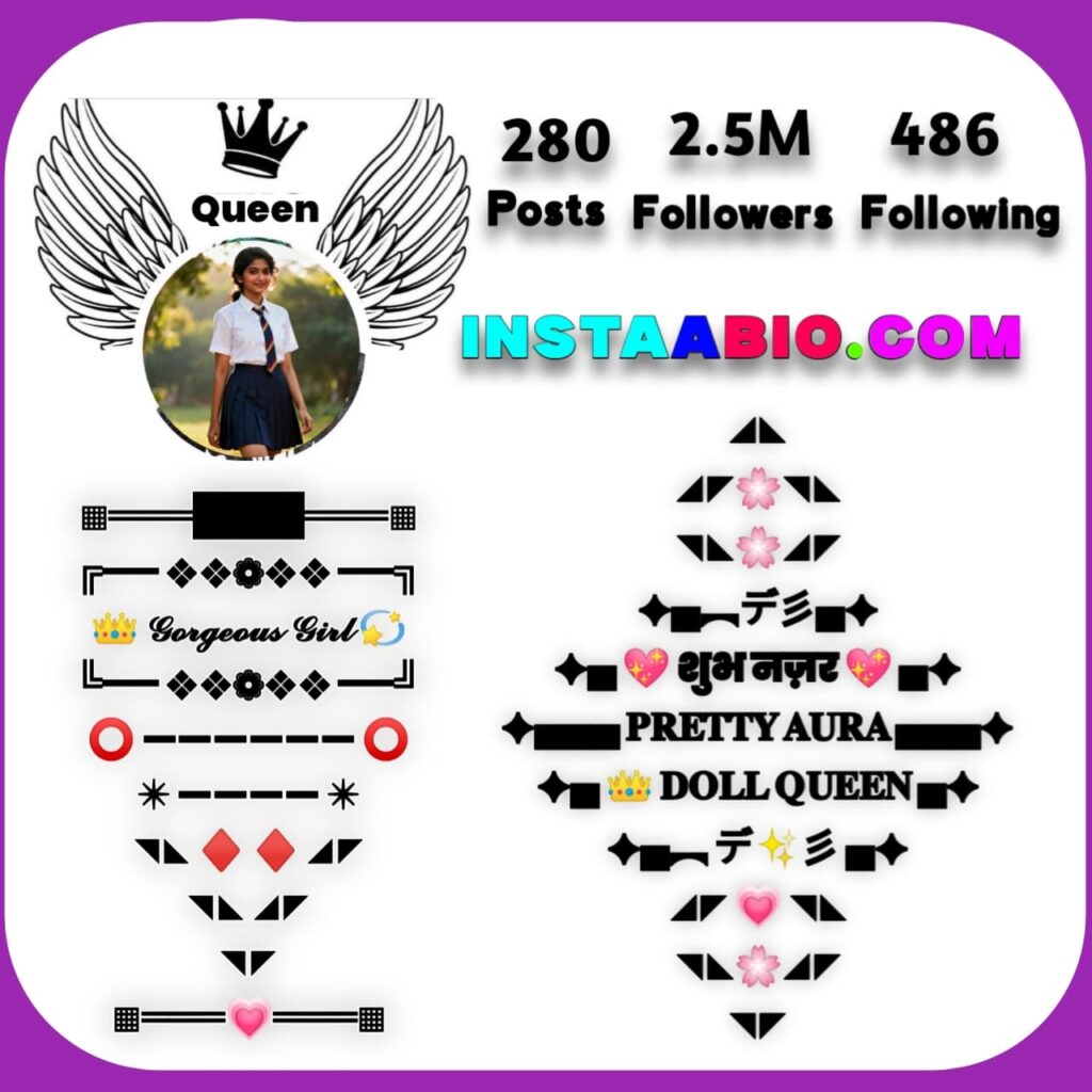 Attitude Instagram Bio For Girls Styles 👧 Cute Latest Trending Grilish Bio For Instagram Stylish Font With Emoji