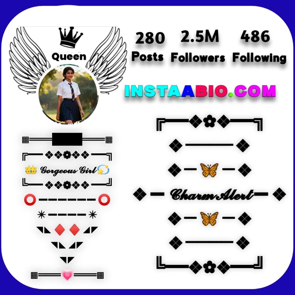 Attitude Instagram Bio For Girls Styles 👧 Cute Latest Instagram Bio For Girls Attitude Stylish Font With Emoji
