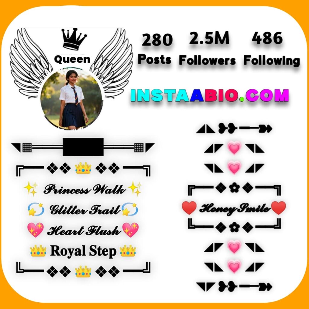Attitude Instagram Bio For Girls Styles 👧 Cute Latest Instagram Bio For Queen Girl Stylish Font